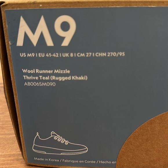 Allbirds Wool Runner Mizzle Thrive Teal - Picture 4 of 9